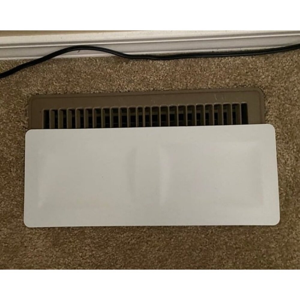Magnetic Vent Covers 3-Pack Pockets for Complete Seal 5.5" X 12" White